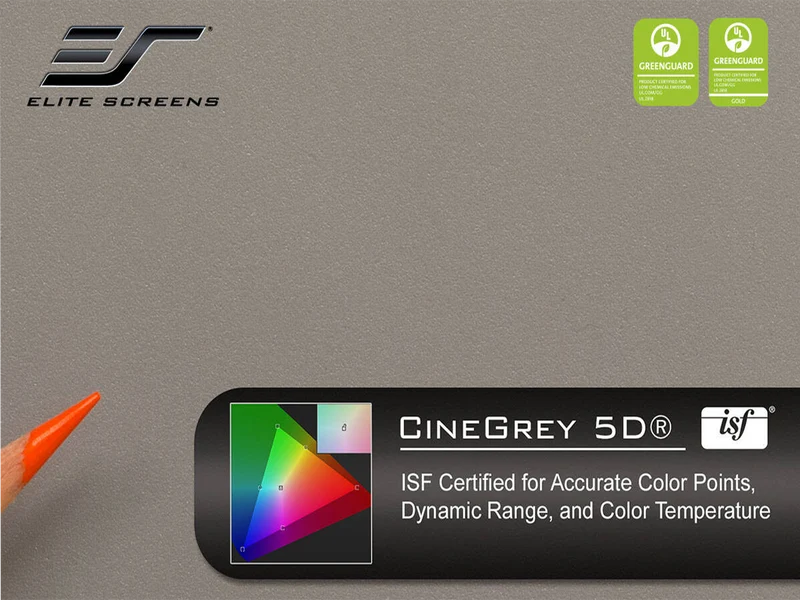 CineGrey 5D - Échantillon de matériau d'écran (format A4)