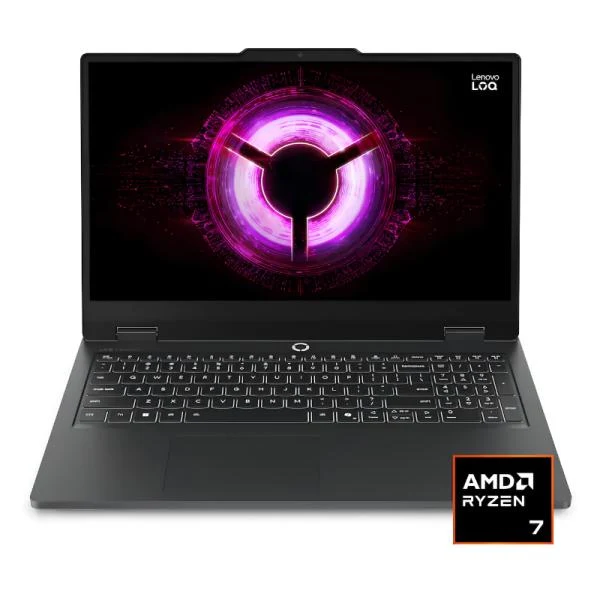 LAPTOP GAMING LENOVO LOQ 15 15.6" RYZEN 7 170 16GB DDR5 512GB RTX 5050 8GB