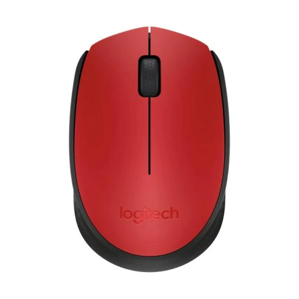 MOUSE LOGITECH M170 INALÁMBRICO 2.4 GHZ 1000 DPI 910-004941 ROJO