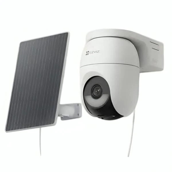 CAMARA EZVIZ PAN & TILT CB8 LITE CS-CB8C/SP-R100(4MP)(AM E-COM)(KIT) (E) 2K+ (2560 X 1440) CMOS 15M IR H.265 / H.264 WIFI CON PANEL SOLAR INCLUIDO 5W 303103600 BLANCO