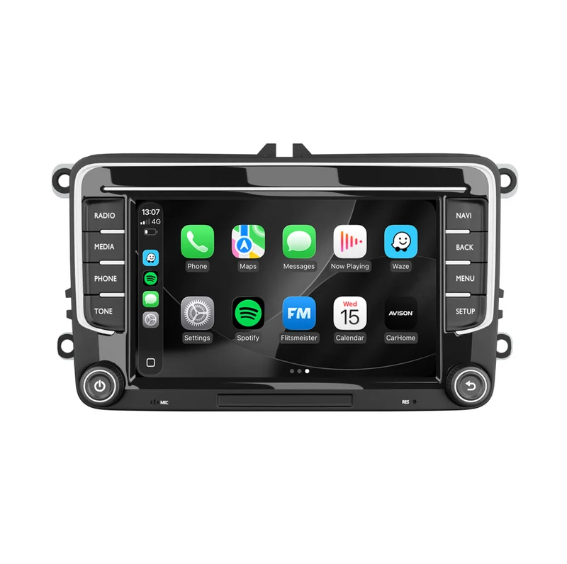 CarPlay & Android Navigation for VW Seat & Skoda 7" | 64 GB | DAB+ | 8 CORE