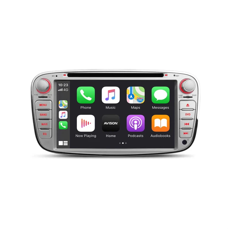 Navegador para Ford Silver Oval 7" | CarPlay | Android | DAB+ | Bluetooth | 64GB
