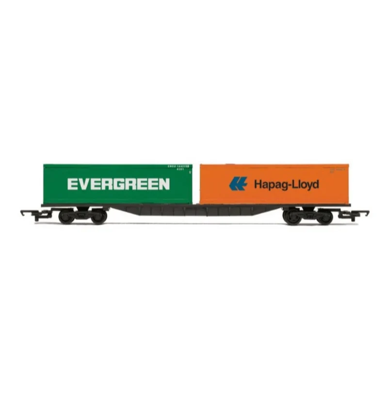 Hornby Oo Railroad Br Ffa Container Wagon And Containers