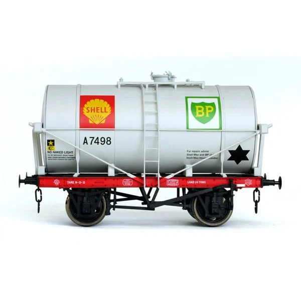 Dapol Oo 14t Tank Wagon Class A Shell Bp Silver A7498