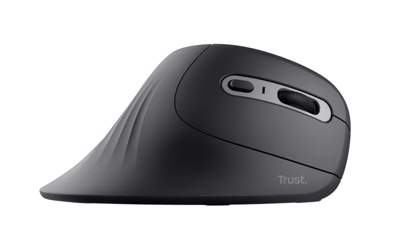 MOUSE TRUST VERRO ERGONÓMICO VERTICAL INALÁMBRICO NEGRO 23507