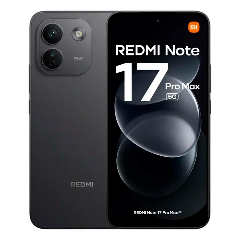 CELULAR XIAOMI REDMI NOTE 17 PRO MAX 5G 8GB 256GB NEGRO