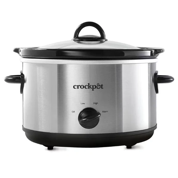 OLLA DE COCIMIENTO LENTO CROCK-POT 4.7L ACERO INOXIDABLE SCR450-S