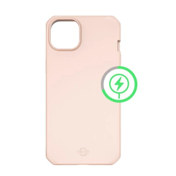 FUNDA ITSKINS HYBRID R PARA APPLE IPHONE 14 PRO MAX 6.7" COMPATIBLE CON MAGSAFE SILK LIGHT PINK