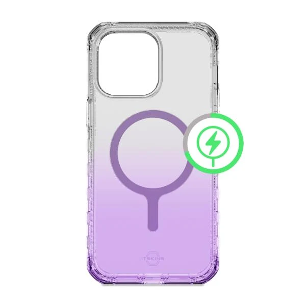 FUNDA ITSKINS SUPREME R PARA APPLE IPHONE 14 PRO MAX 6.7" CON MAGSAFE SPARK LIGHT PURPLE