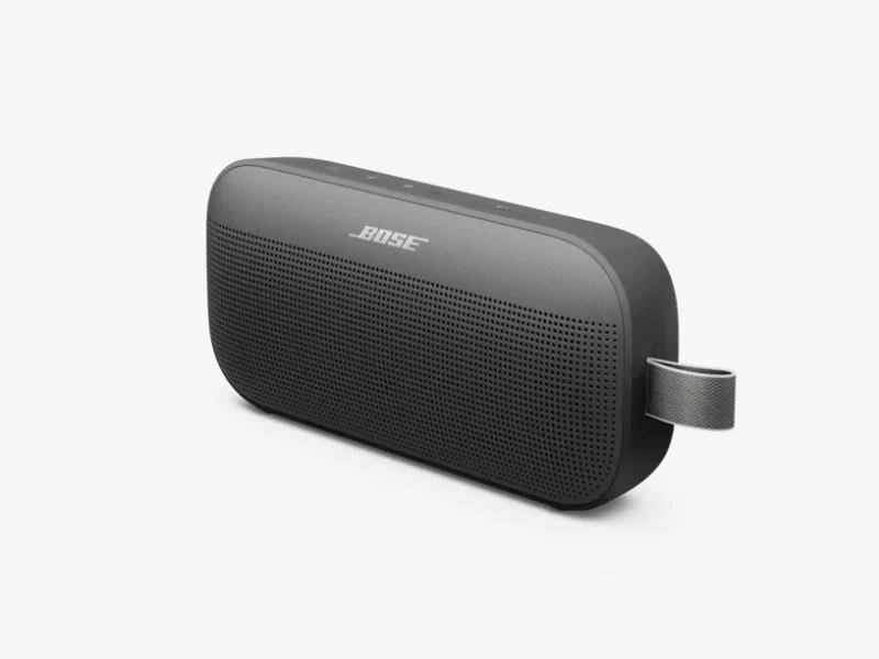 PARLANTE BOSE SOUNDLINK FLEX PORTABLE SPEAKER 2DA GENERACIÓN BLUETOOTH IP67 12 HORAS NEGRO