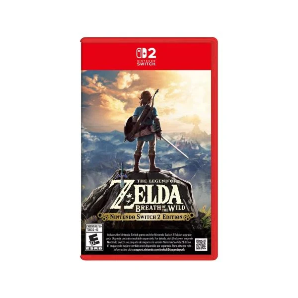 VIDEOJUEGO NINTENDO SWITCH 2 THE LEGEND OF ZELDA: BREATH OF THE WILD – NINTENDO SWITCH 2 EDITION NXS-P-AAAAH