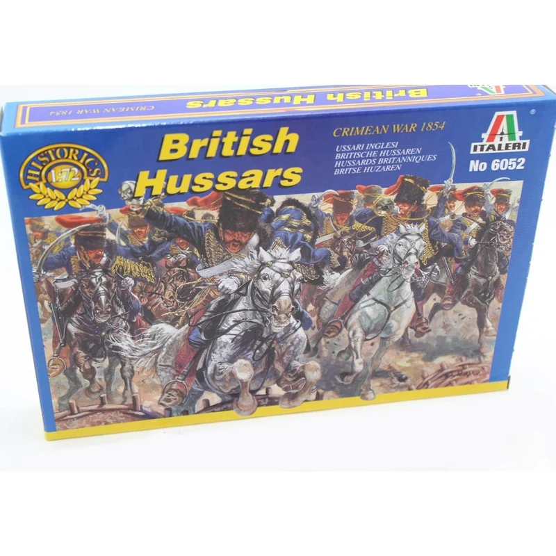 Italeri 1/72 British Hussars Crimean War 1854