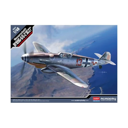 Academy 1/48 Messerschmitt Bf109G6/G2 JG 27 Plastic Model Kit