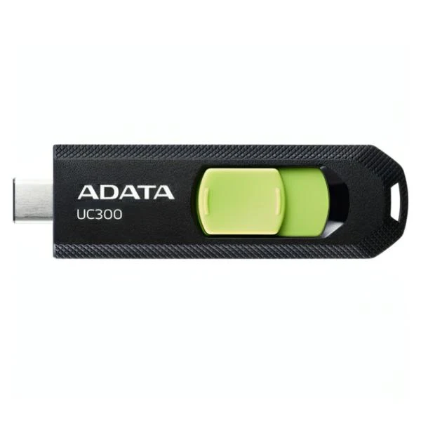 MEMORIA USB 32GB ADATA UC300 USB-C 3.2 GEN 1 ACHO-UC300-32G-RBK/GN NEGRO / VERDE