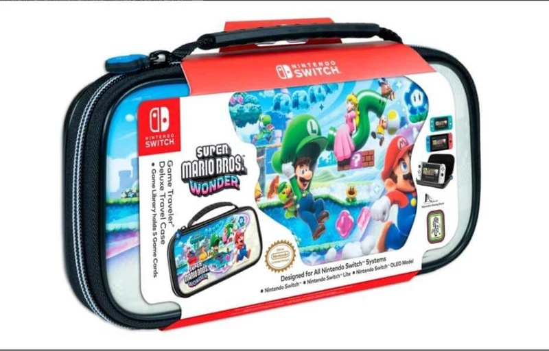 ESTUCHE DE VIAJE DELUXE PARA NINTENDO SWITCH - SUPER MARIO WONDER
