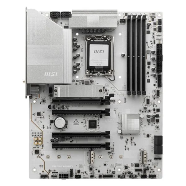 TARJETA MADRE MSI PRO Z890-S WIFI WHITE LGA1851 ATX DDR5 911-7E54-003 BLANCO