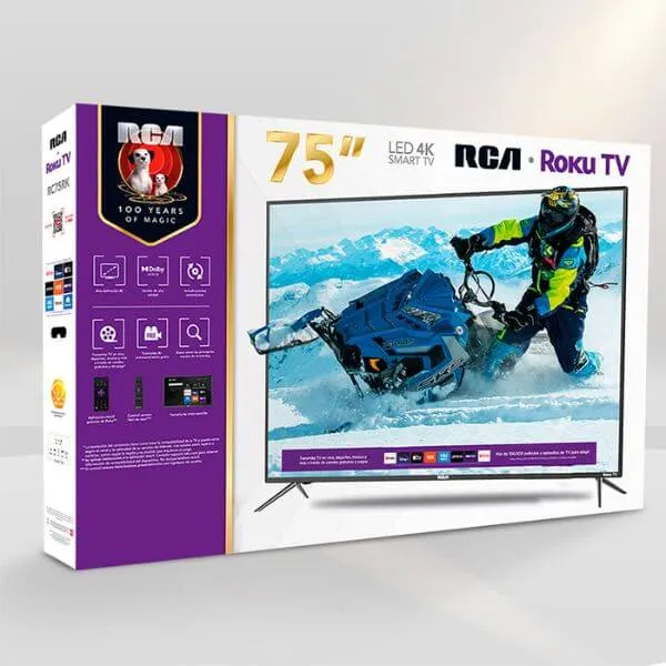 Pantalla RCA Roku RC75RK 75″ 4K