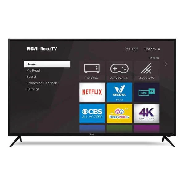 Pantalla RCA Roku 55″ 4K Smart TV, RC55RK
