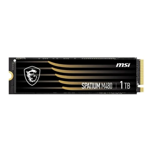 HD INTERNO SOLIDO 1TB MSI SPATIUM M480 PRO M.2 2280 PCIE GEN4 X4 7400MB/S / 6000MB/S S78-440L1G0-P83 NEGRO