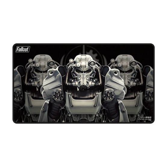 Ultra Pro Brotherhood of Steel Black-Stitched Playmat for Fallout