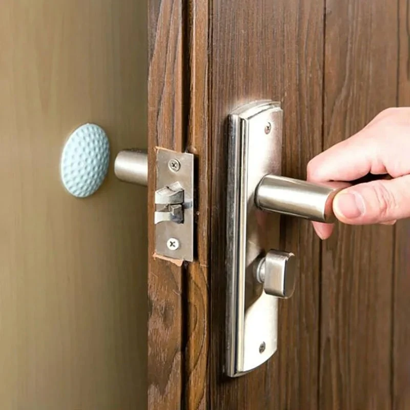 Pegatina Anticolisión Para Refrigerador, Pegatina Anticolisión Para Puerta De Silicona Para El Hogar, 1 Unidad