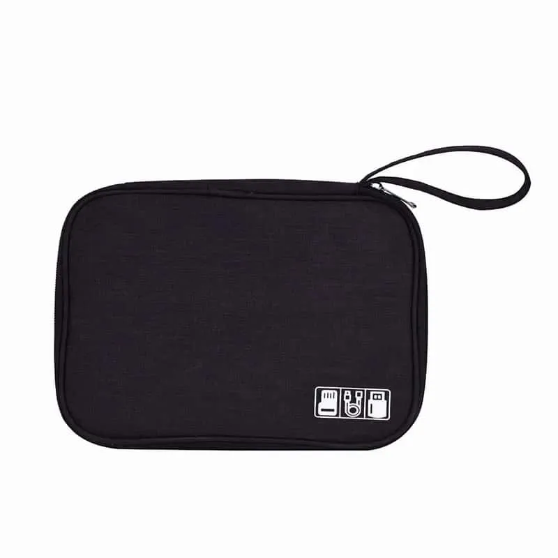 Bolso Organizador De Cables, Audífonos, Lapiceros Y Mucho Mas