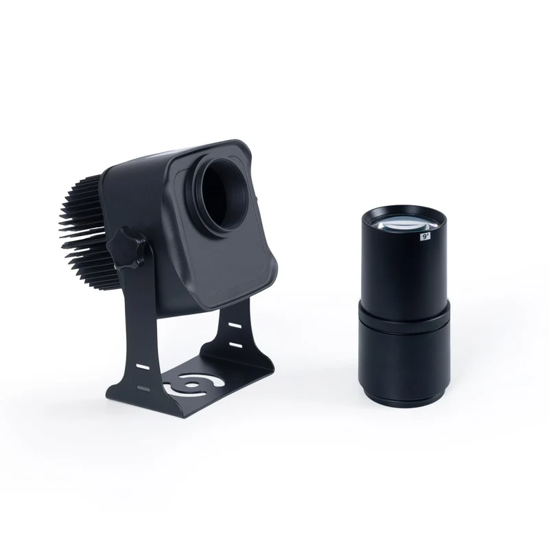 Proyector de logos LED GOBO 40W - Óptica 9° - Exterior - Rotativo