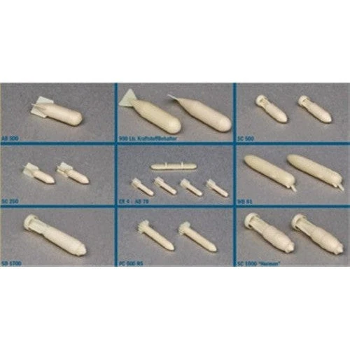 Italeri 1/72 WWII German Aircraft Weapons Set I