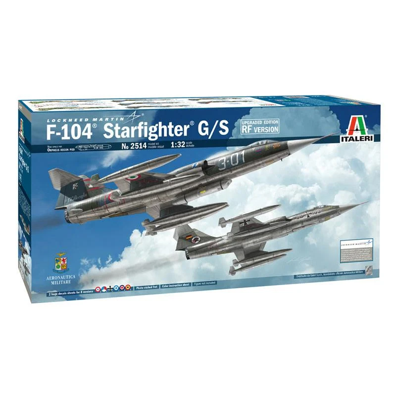 Italeri 1/32 Lockheed Martin F-104 Starfighter G/S (Upgraded Edition) RF Version