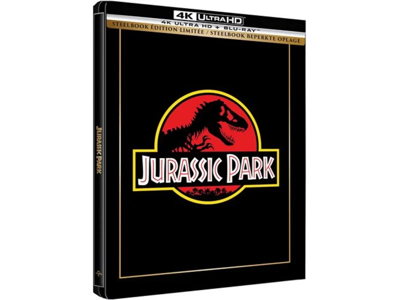 JURASSIC PARK (1993) - COMBO UHD 4K + BD - STEELBOOK