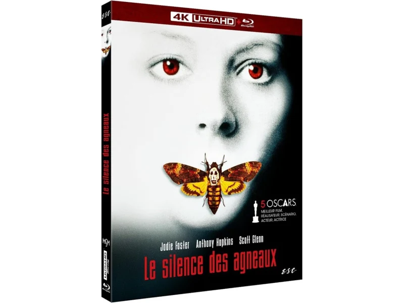 SILENCE DES AGNEAUX (LE) - COMBO UHD 4K + BD - ÉDITION LIMITÉE