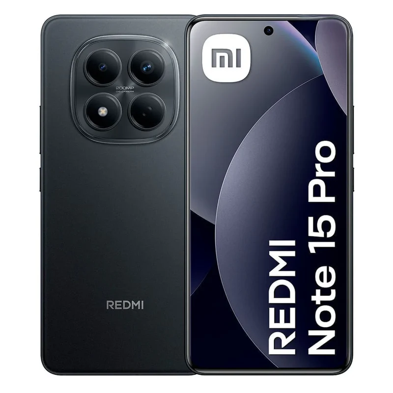 TELEFONO CELULAR XIAOMI REDMI NOTE 15 PRO 4G NEGRO (8GB_256GB)