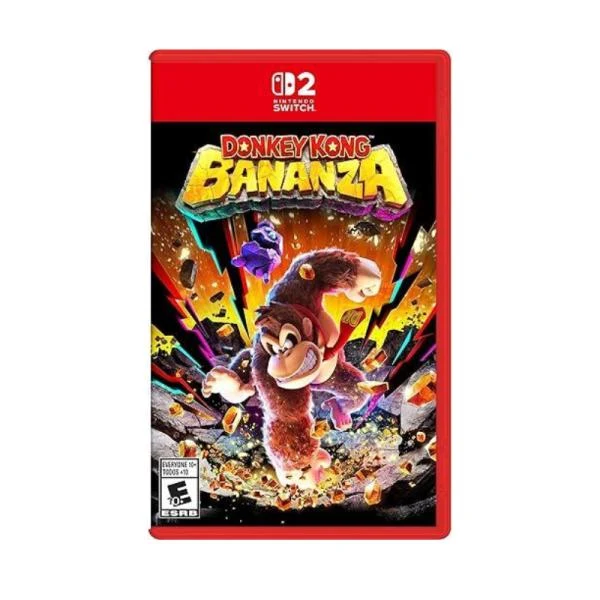 NINTENDO SWITCH 2 DONKEY KONG BANANZA VIDEO GAME.