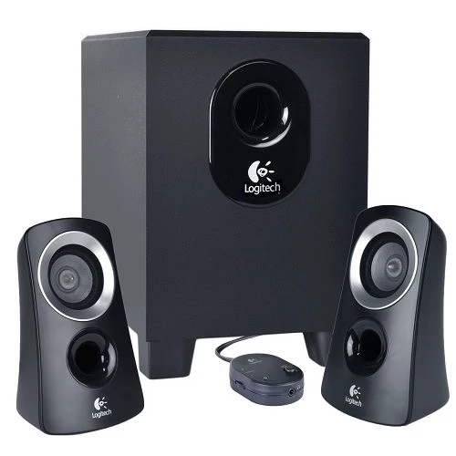 PARLANTES LOGITECH Z313 2.1 CON SUBWOOFER 25W RMS NEGRO 980-000382