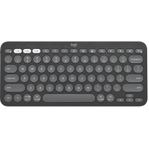 TECLADO LOGITECH PEBBLE KEYS 2 K380S INALÁMBRICO BLUETOOTH SLIM ESPAÑOL GRAFITO