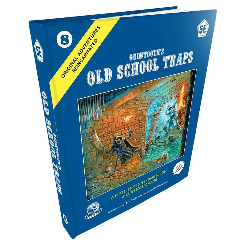 D&D 5e Original Adventures Reincarnated #8 Grimtooths Old School Traps Dungeons & Dragons