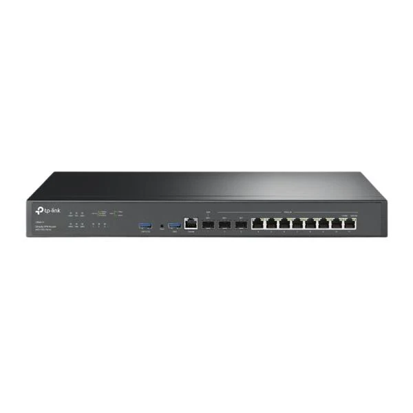 ROUTER TP LINK ER8411(UN) 10G VPN OMADA PUERTOS WAN/LAN NEGRO