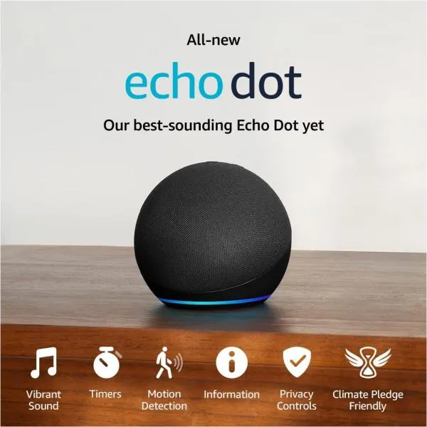 Amazon Echo Dot 5 Carbón B09B8V1LZ3