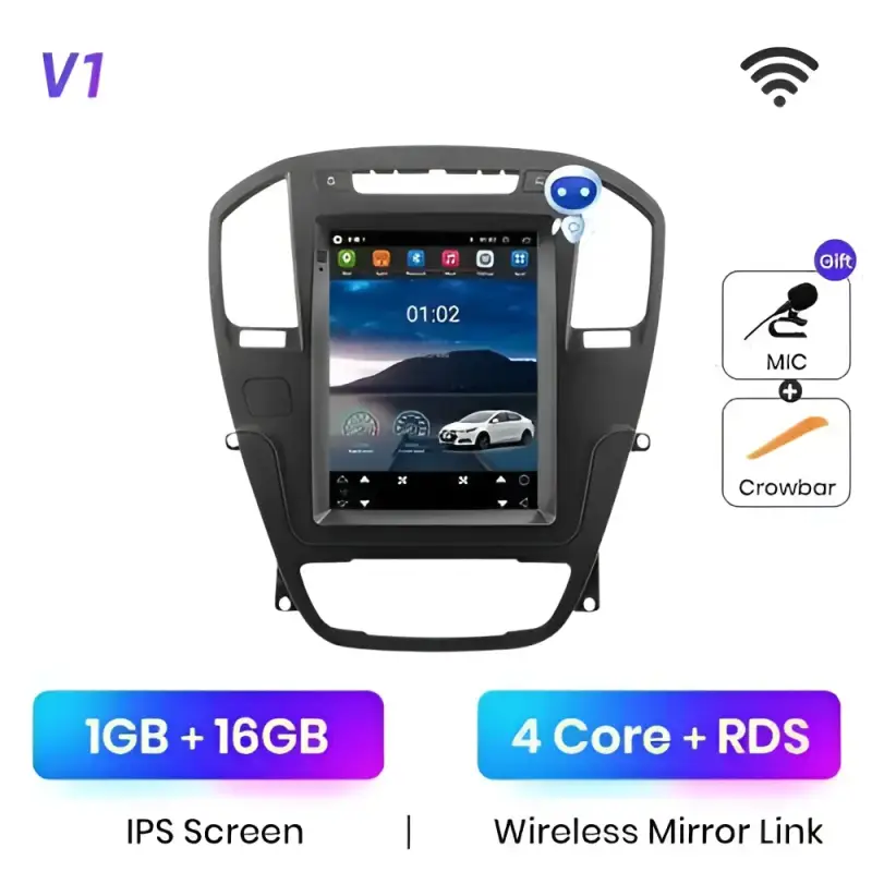 Radio Android do Opel Insignia (2009-2013) CarPlay Android Auto 4G WiFi GPS DSP