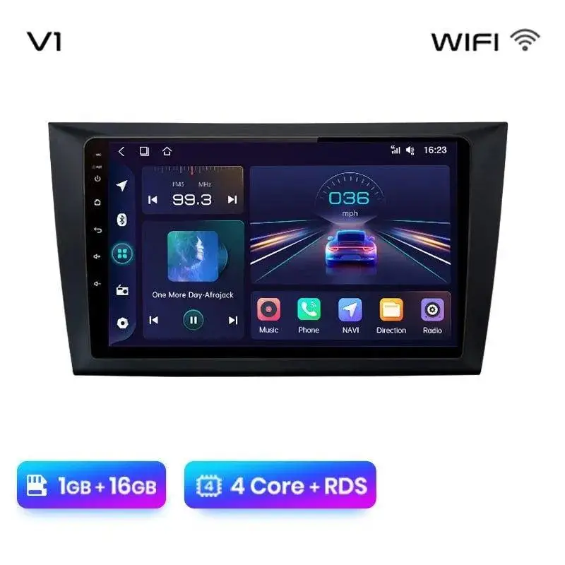Radio Android do Volkswagen VW Golf VI (2008-2016) CarPlay Android Auto 4G WiFi GPS DSP
