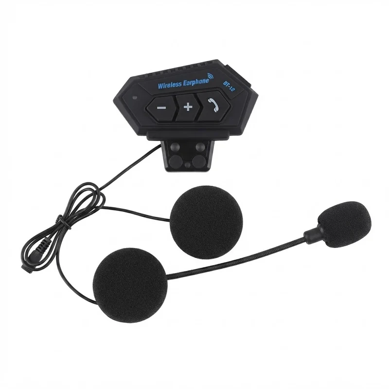 Auriculares para motociclista BT12