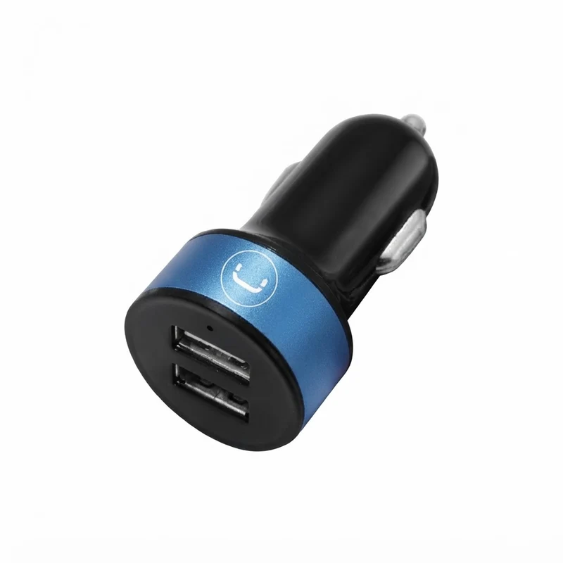 PW5002BK CARGADOR DE CARRO DUAL USB 2.1A