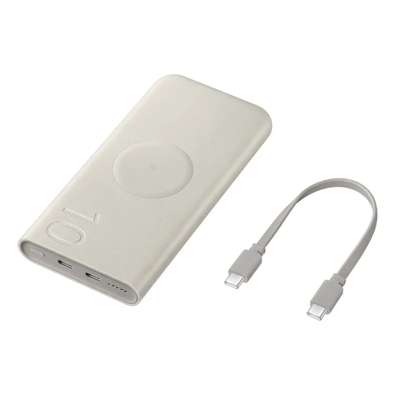 Battery Pack 10000 Mah Wireless Beige
