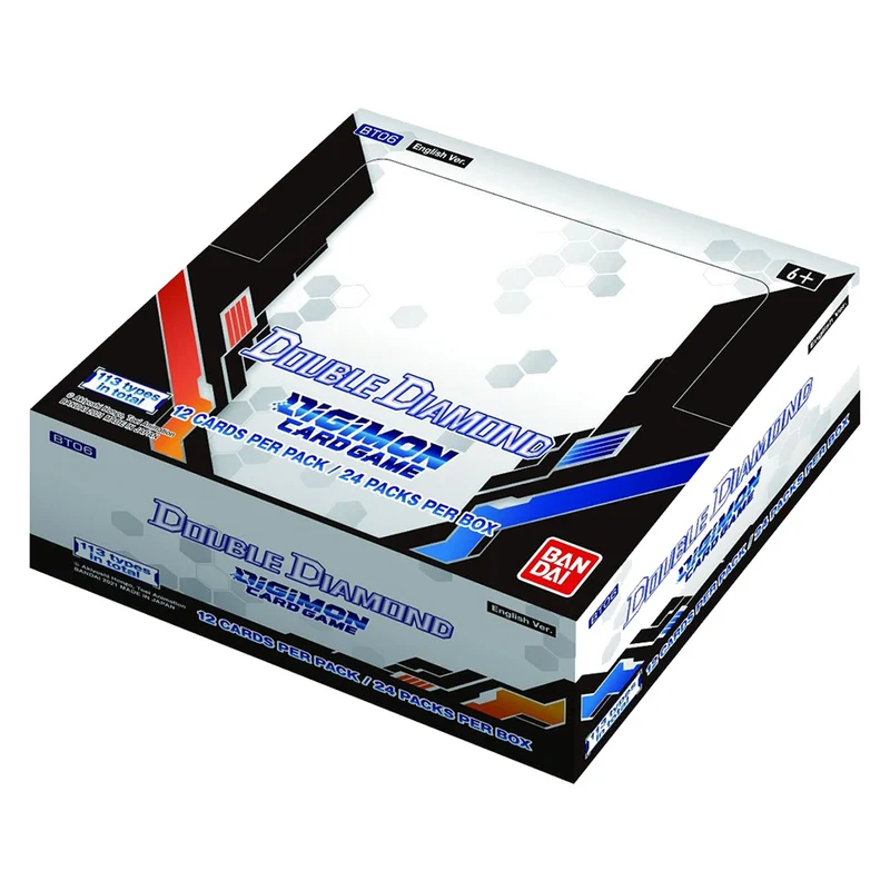 Bandai Series 06 Double Diamond BT06 Booster Box Digimon Card Game