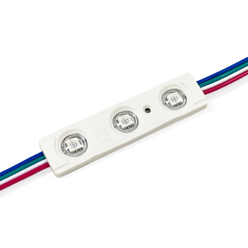 Módulos LED RGB IC para rótulos - 0.72W - 12V - IP65 - 120º