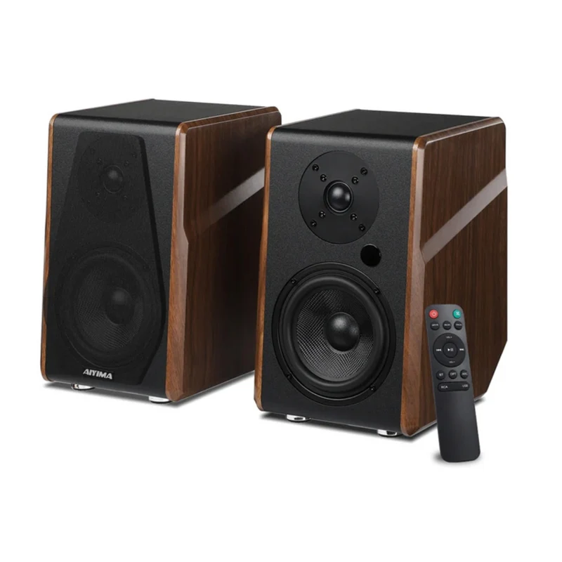 AIYIMA S700 100W Active Bluetooth Bookshelf Speakers