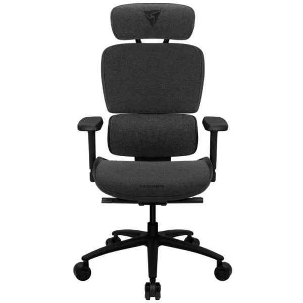 SILLA EJECUTIVA ERGONÓMICA THUNDERX3 XTC LOFT MALLA TRANSPIRABLE DE CUERO SINTETICO TEGC-307410Z.Z1 GRIS OSCURO