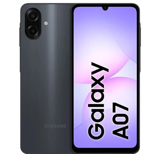 Celular Samsung Galaxy A07 4/64GB color negro SM-A075M