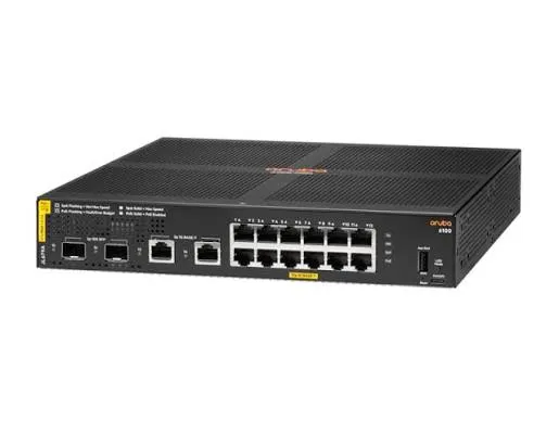 Aruba 6100 12G CL4 2SFP+ 139W Swch
