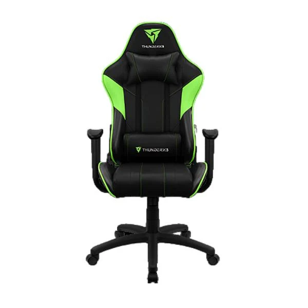 SILLA THUNDERX3 EC3-BLACK-GREEN(STEEL BASE) TEGC-2027101.G3